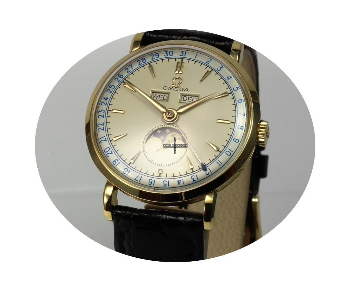 Omega feine COSMIC Vollkalender Mondphas...