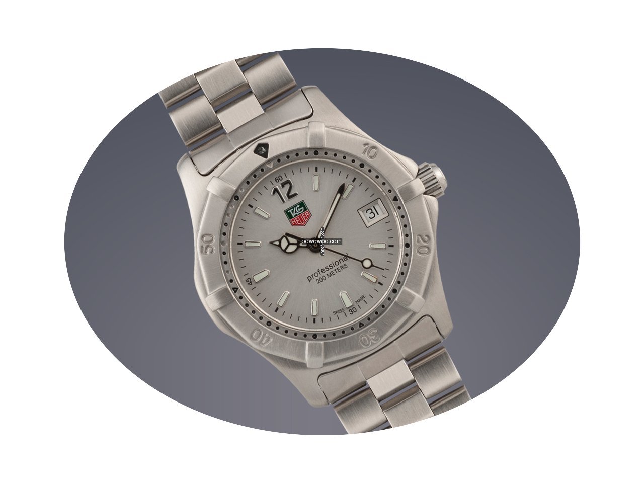 TAG Heuer 2000 stainless steel quartz wa...