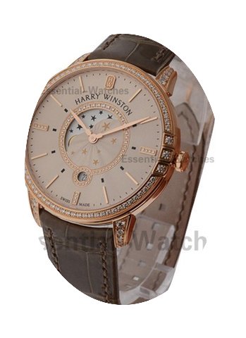 Harry Winston Midnight Moon Phase Rose G...