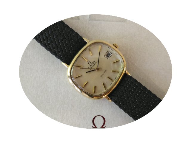 Omega automatic De Ville Gold 18kt Vinta...