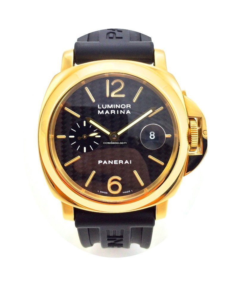 Panerai Luminor Marina Gelbgold Carbon D...