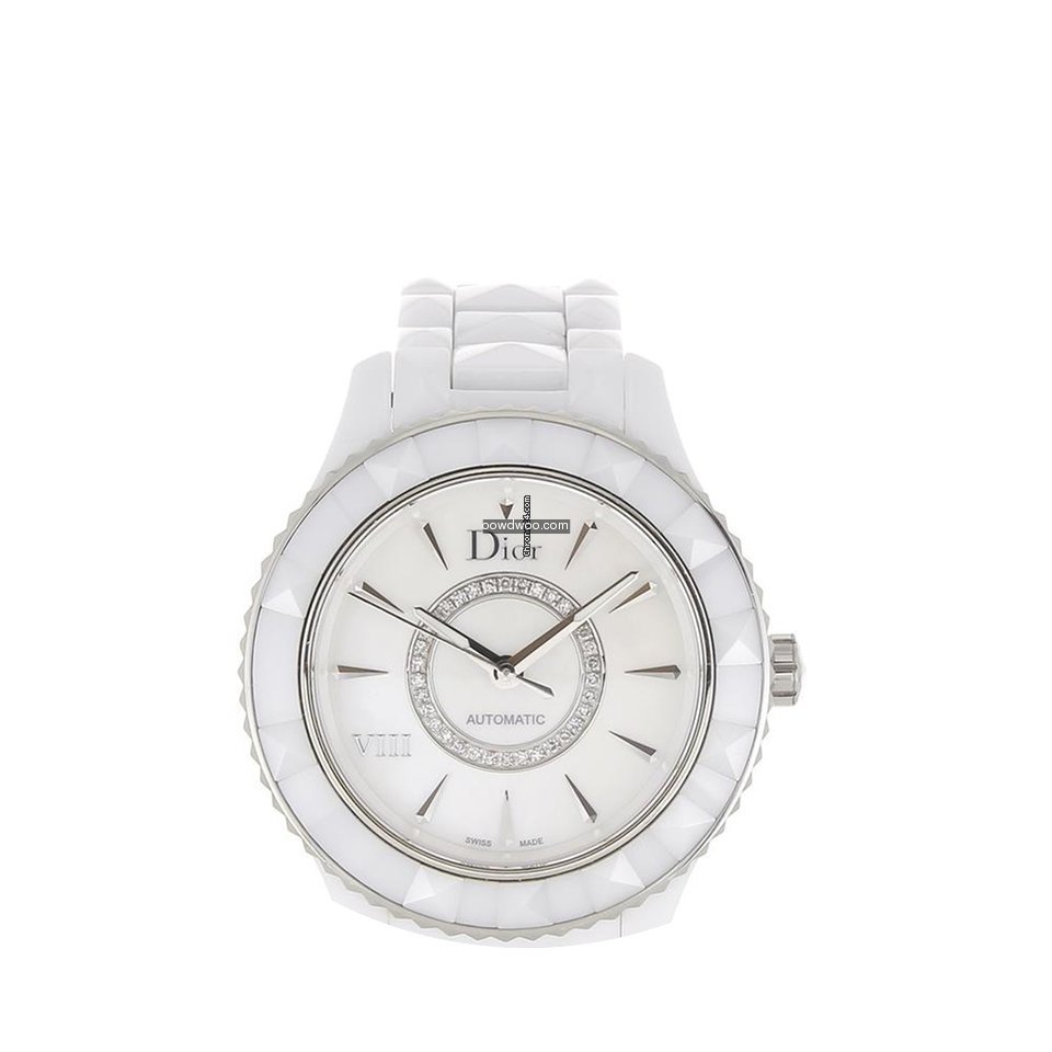 Dior VIII 38 automatique céramique blan...