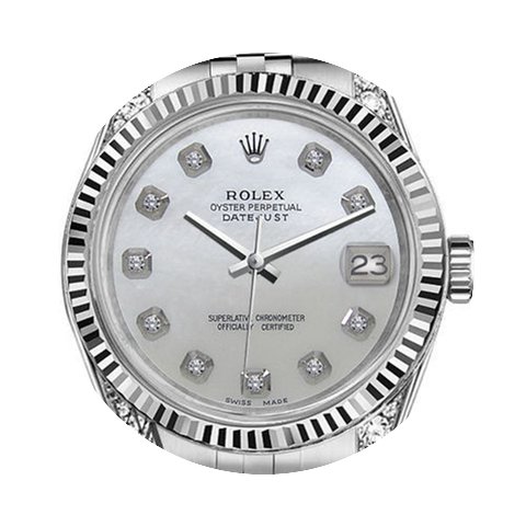 Rolex Woman's Rolex 26mm Datejust White ...