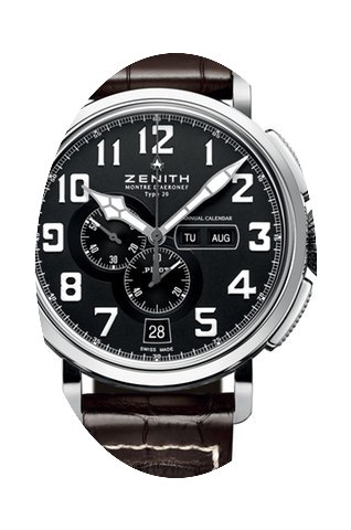 Zenith Pilot Montre d'Aeronef Type 20 An...