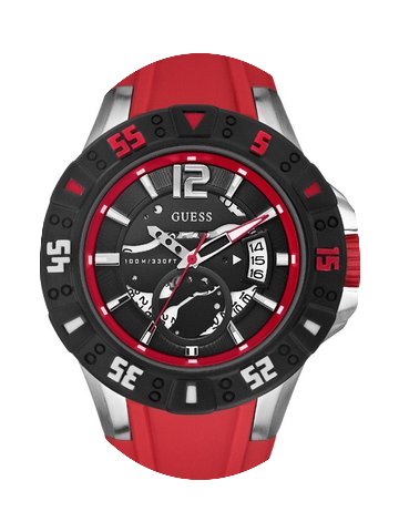 Guess Herrenuhr W0034G1 XXL Armbanduhr...
