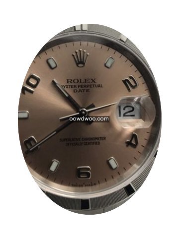 Rolex Date Engine Turned Bezel Ref 11520...