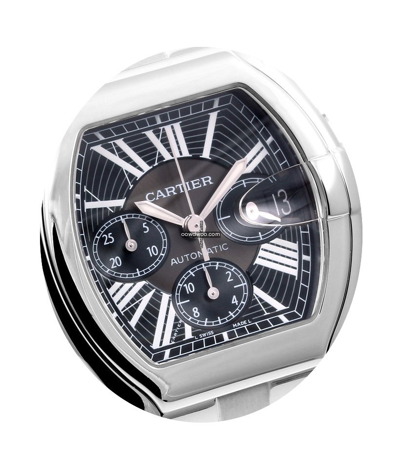 Cartier Steel XL Roadster Chronograph 26...