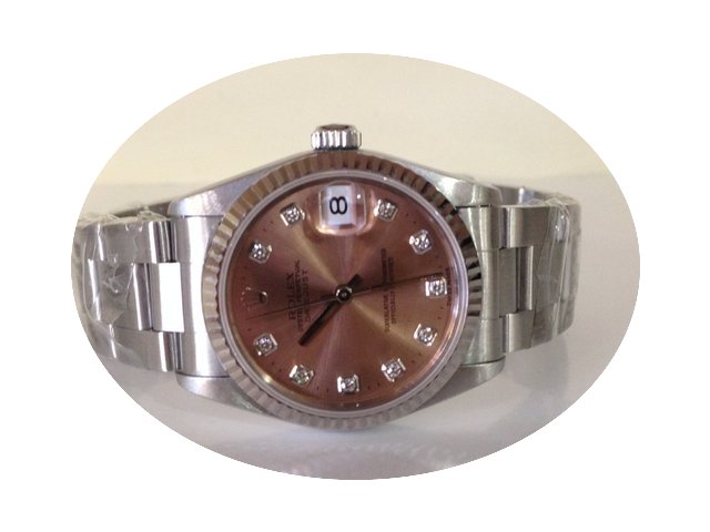 Rolex Datejust 31mm diamond like New - o...