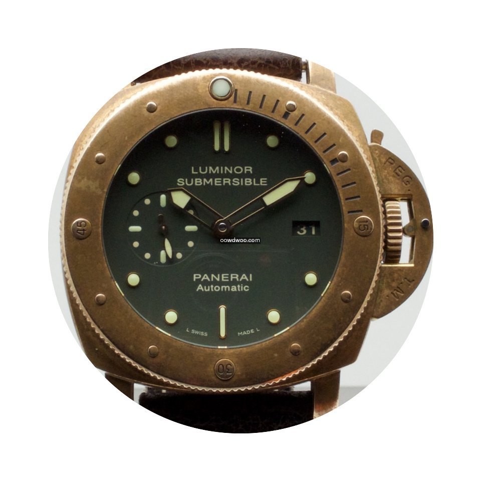 Panerai Luminor 1950 Submersible Bronze,...