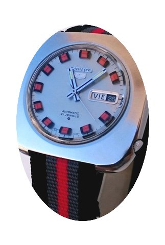 Seiko 5 Automatic 6119-7400 21J Day/Date...