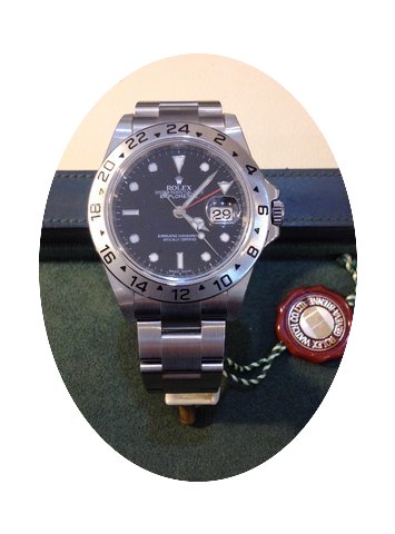 Rolex Explorer 2 Black Dial...
