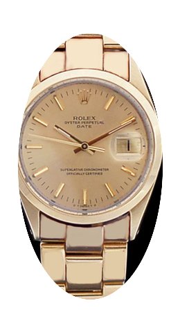 Rolex Oyster Perpetual Date Plaqué Or...