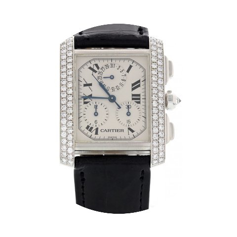 Cartier Men's Cartier Tank Francaise 18K...