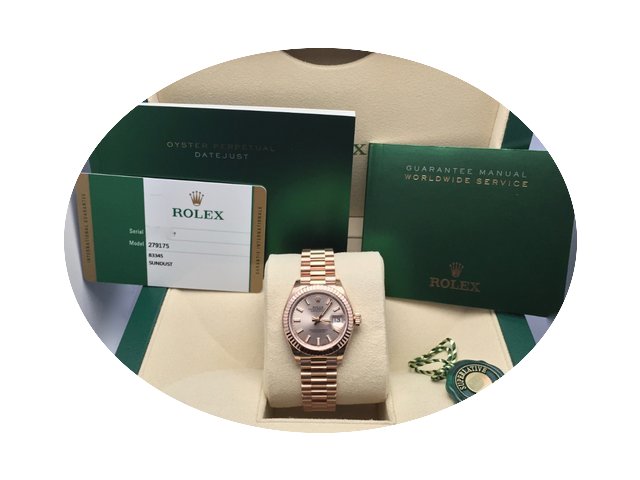 Rolex Datejust Lady 28 Everose Gold...