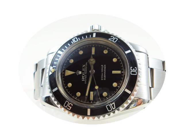 Rolex Submariner 5512 PCG Gilt 2-Liner 1...