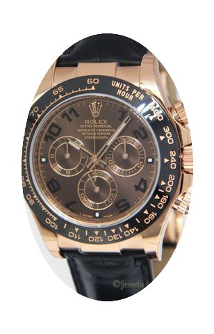 Rolex Daytona Chronograph 18k Rose Gold ...