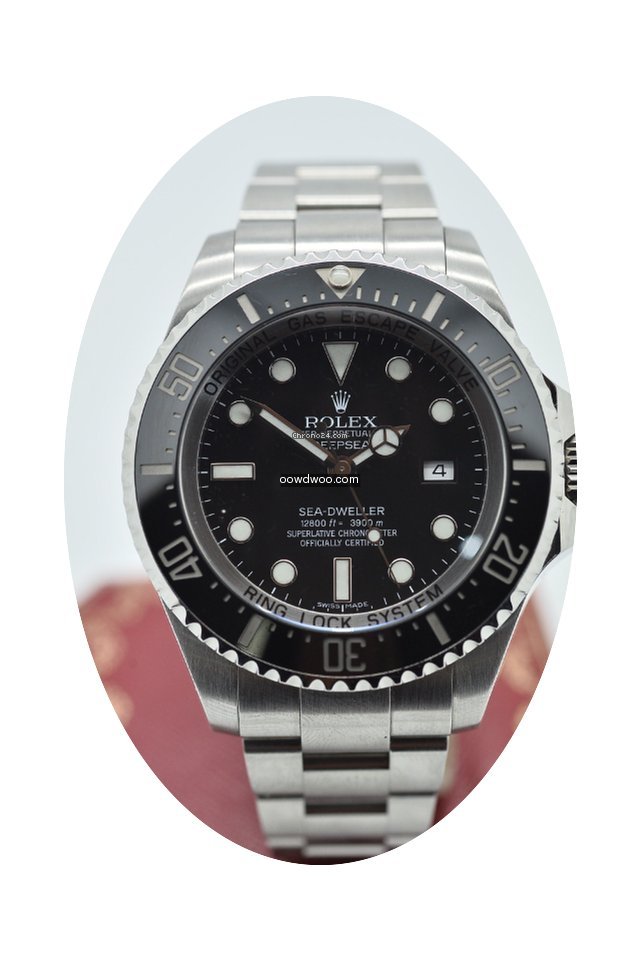 Rolex Sea Dweller Deepsea 116660 Black S...