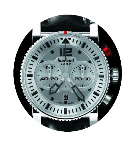Hanhart Primus Pilot Steel Silver...