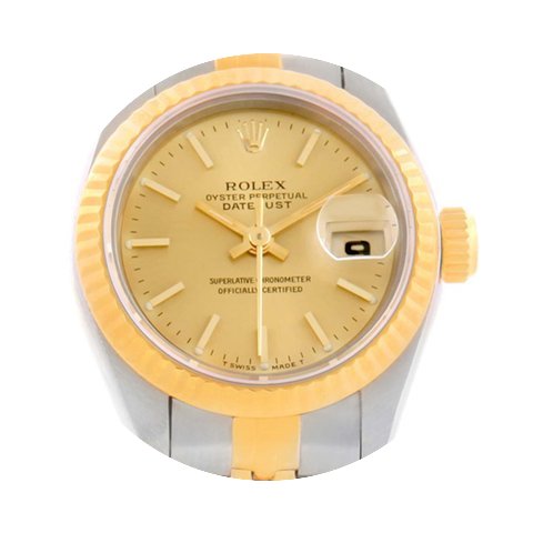 Rolex Datejust Steel 18k Yellow Gold Bat...