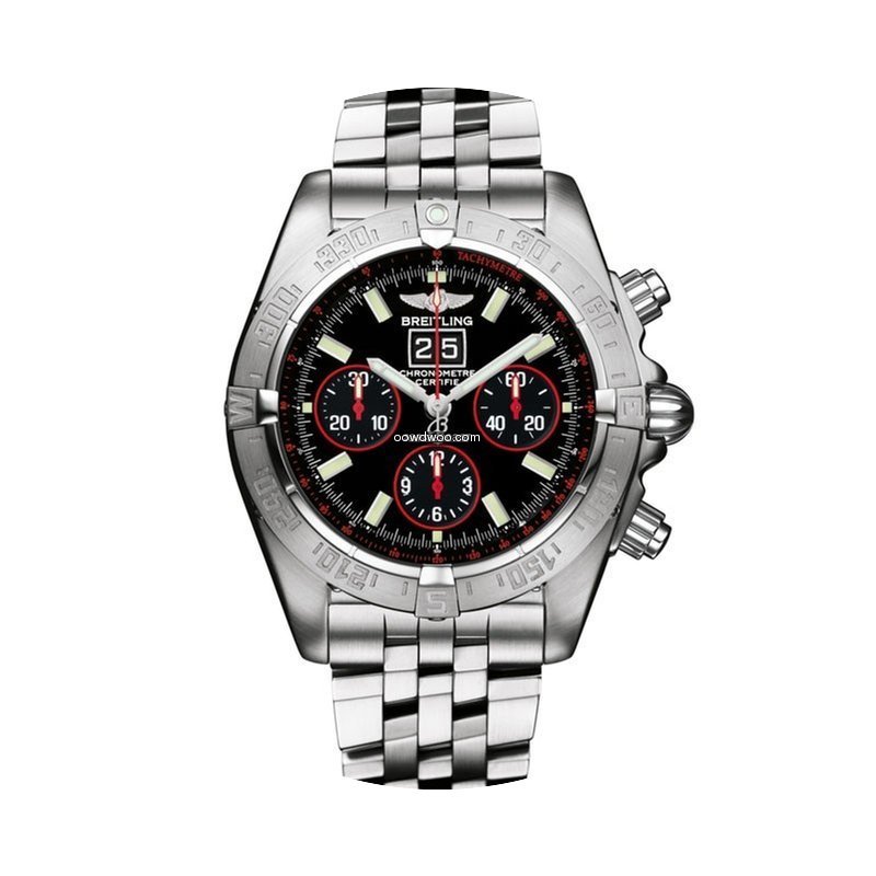 Breitling Chronomat Blackbird Red Strike...