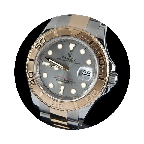 Rolex YACTH MASTER STEEL AND GOLD MEN SI...