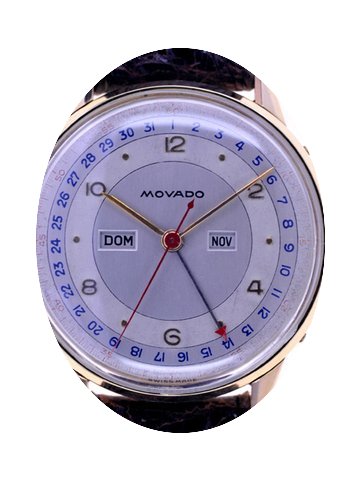 Movado Mans Wristwatch Triple Calendar ,...