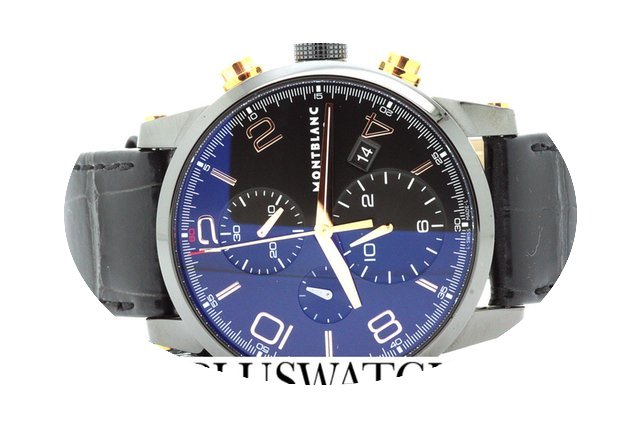Montblanc TIMEWALKER DUAL CARBON CHRONOG...