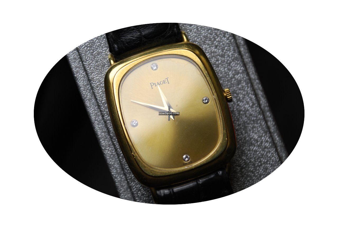 Piaget Extra piatto oro diamanti...