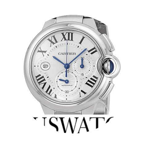 Cartier Ballon Bleu Automatic Silver Dia...