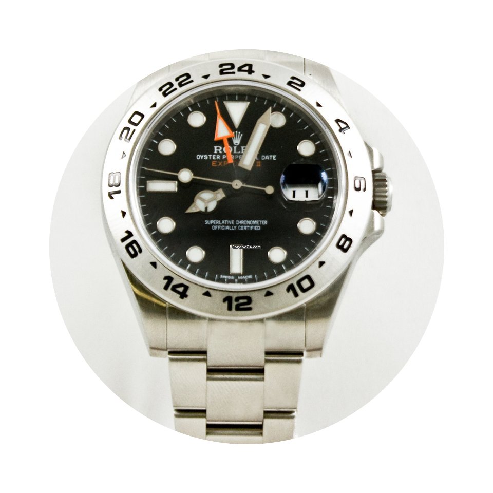 Rolex 42mm Explorer II Watch 216570 Blac...