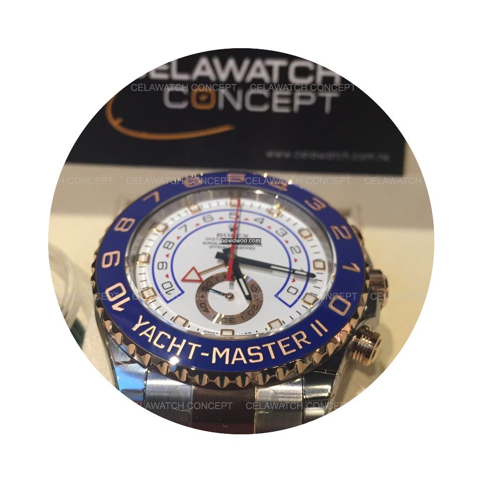 Rolex 116681 TWO TONE YACHT-MASTER II ST...