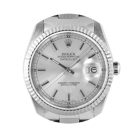 Rolex Datejust Stainless Steel Silver St...