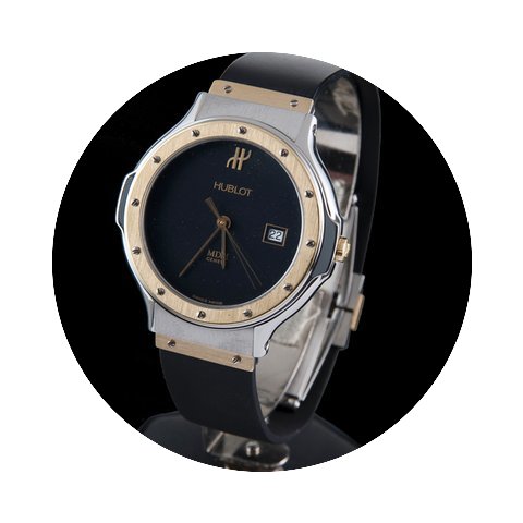 Hublot CLASSIC STEEL AND GOLD MEDIUM SIZ...