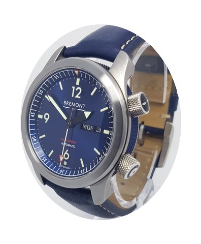 Bremont U2 Pilots Mens 43mm Steel Watch ...