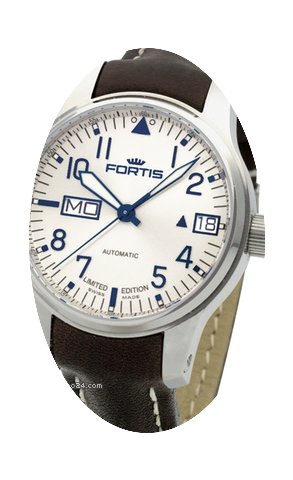 Fortis F-43 Flieger Silver Line Big Day/...