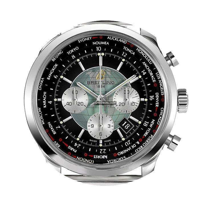 Breitling Transocean Chronograph Unitime...