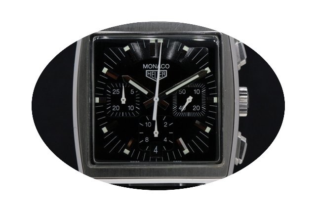 TAG Heuer Monaco cadran noir black dial...