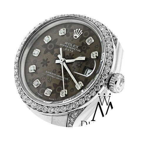 Rolex Diamond Rolex 15200 34 Mm Stainles...