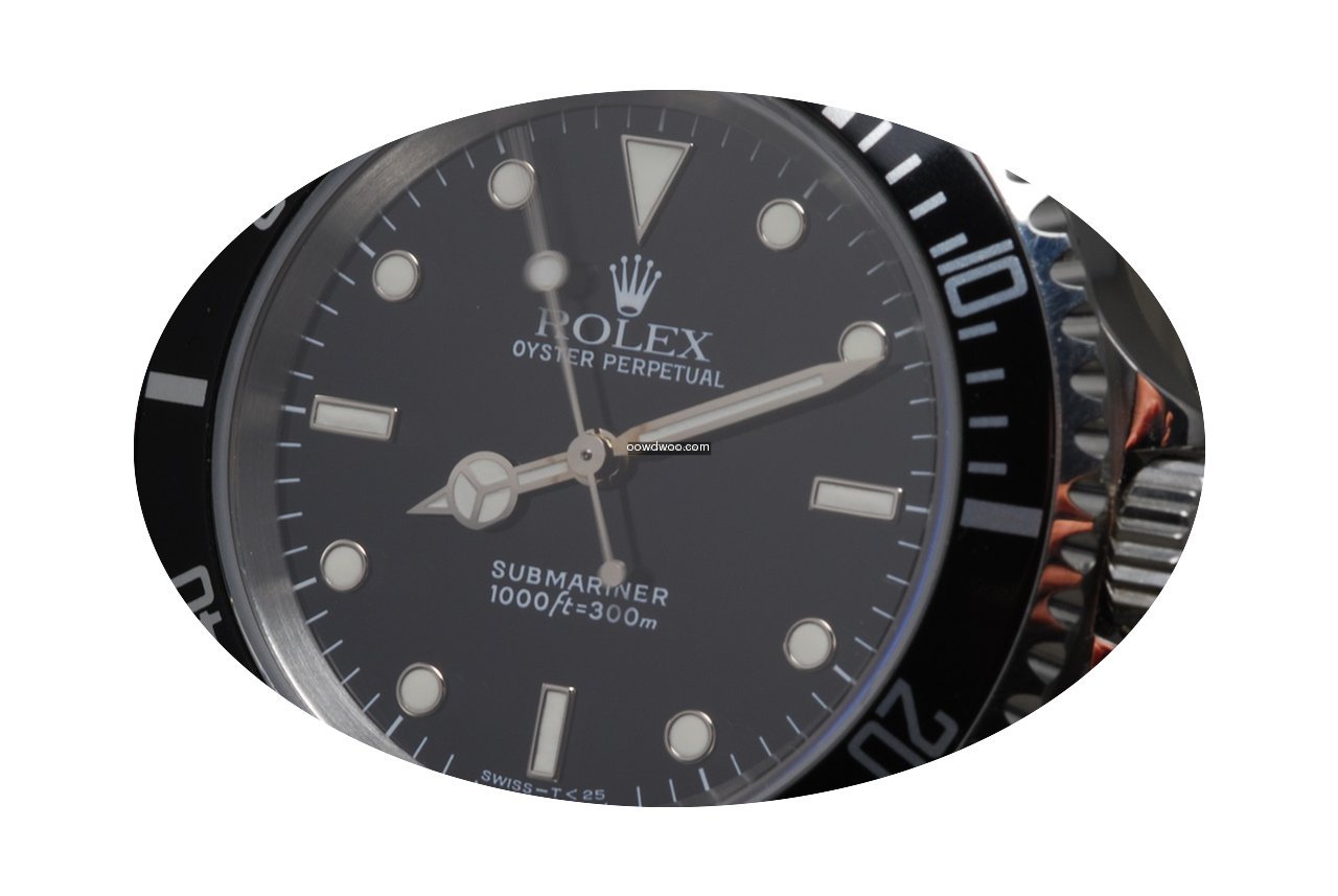 Rolex Submariner 14060 Tritium Box Paper...