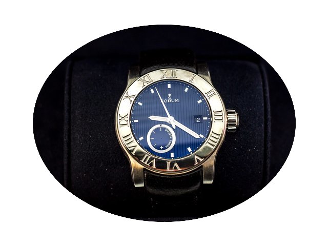 Corum Romulus Stahl & Lederarmband 4...