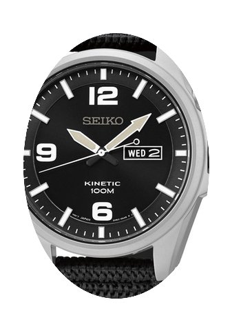 Seiko Kinetic SMY143P1 Uhr Mit Kinetikuh...