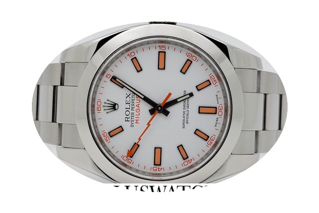 Rolex Milgauss 116400 Ser V 2008 WHITE B...