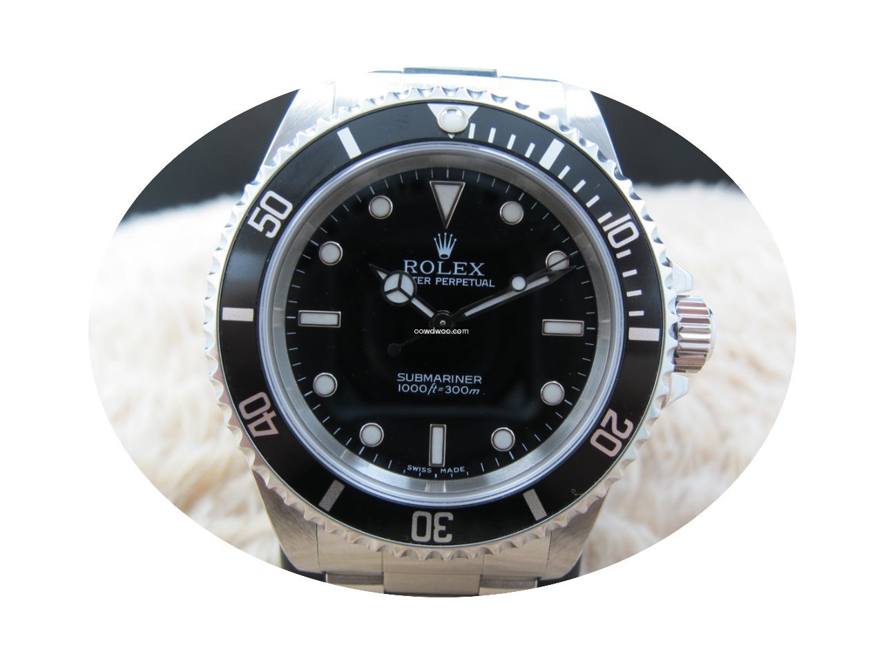 Rolex SUBMARINER 14060M Black Dial Black...