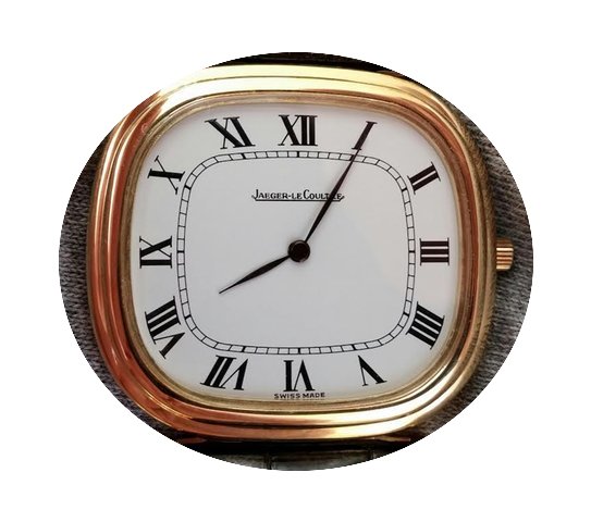 Jaeger-LeCoultre Cushion Shaped Gold Men...
