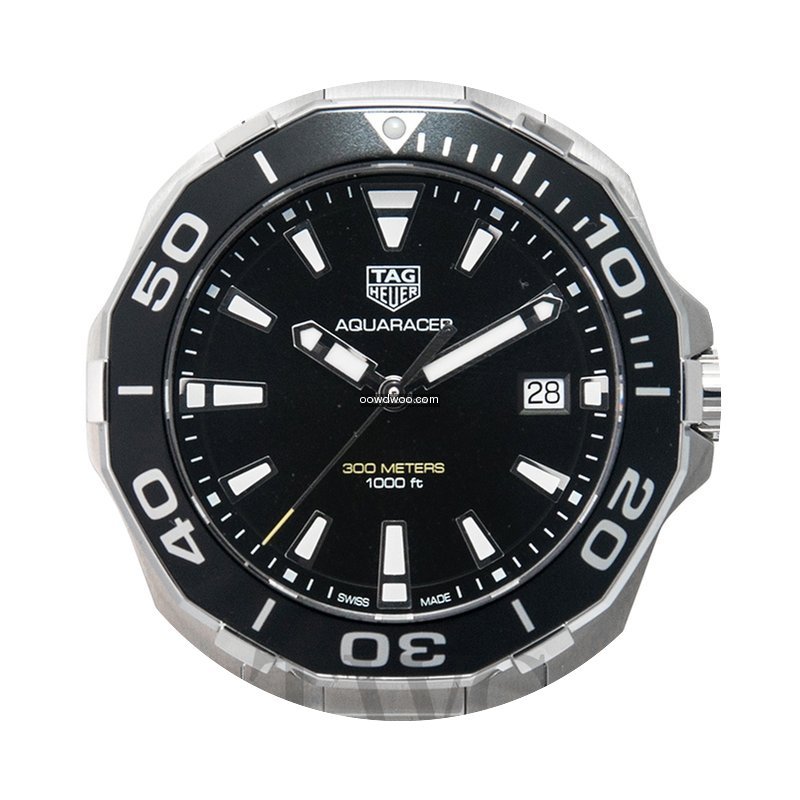 TAG Heuer Aquaracer 300M Black Steel 41m...