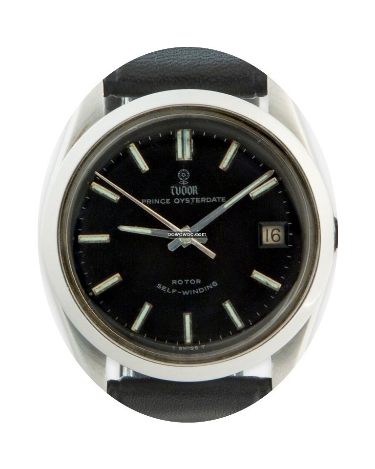 Tudor “ROSE” PRINCE OYSTER DATE BLAC...