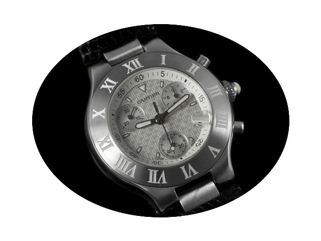 Cartier 21C Mens Chronoscaph Chronograph...