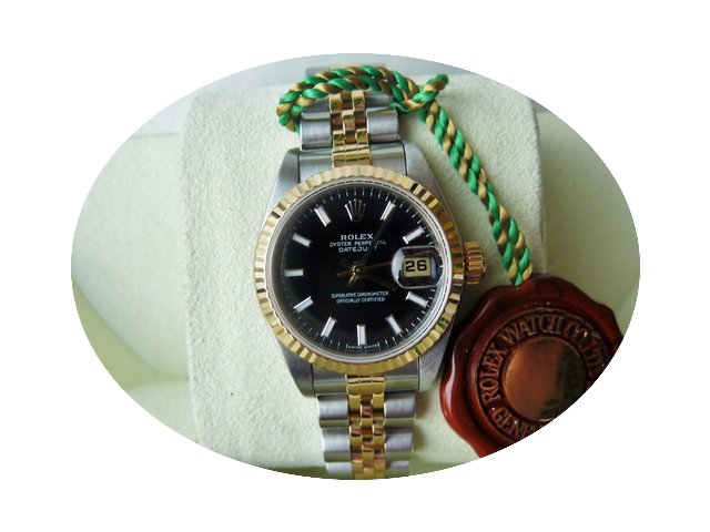 Rolex last A-Serie 79173 Date Just Gold ...