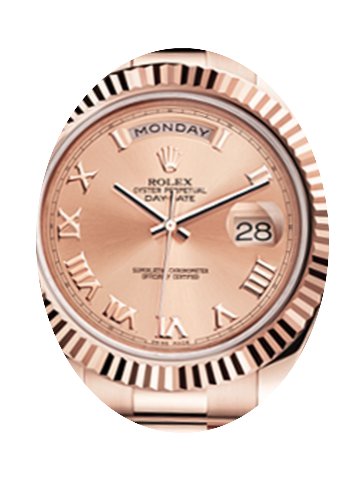 Rolex Day-Date II 218235-PNKRFP 41mm Pin...