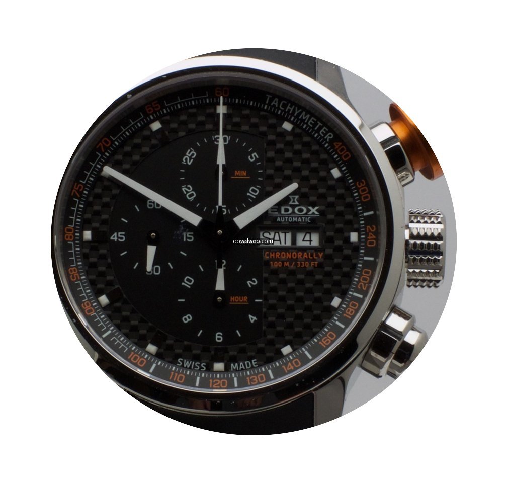 Edox WRC Chronorally Chronograph Carbon ...